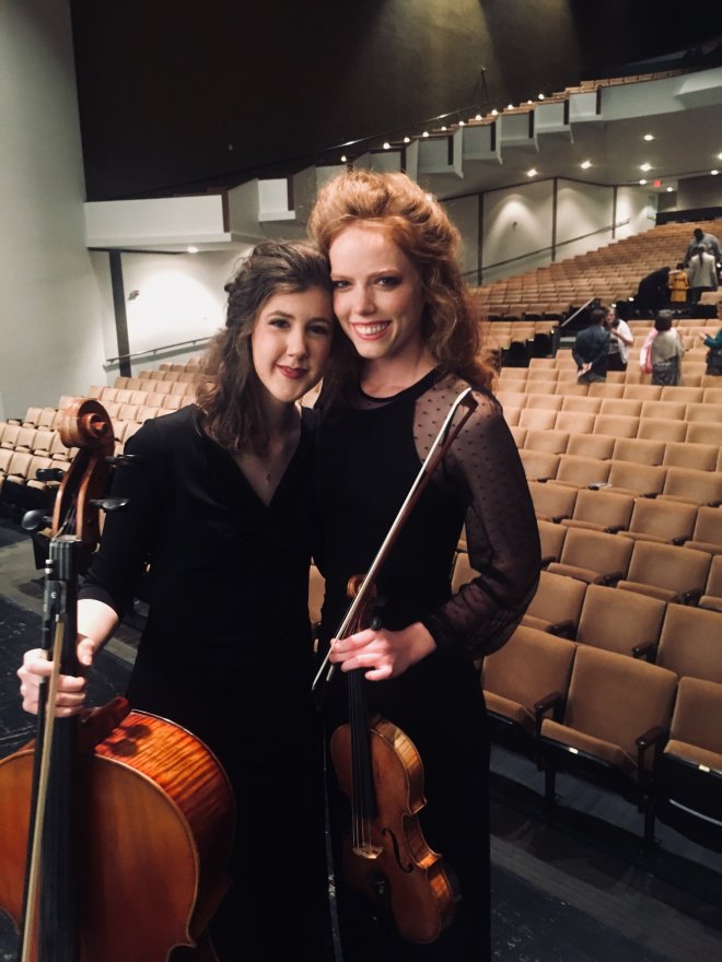 With Jessica Schmidt at Mississippi Symphony Orchestra