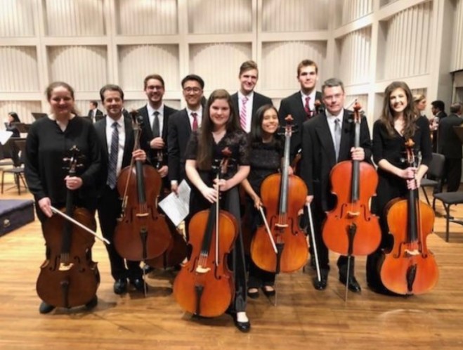 MasterWorks Festival Cello Section